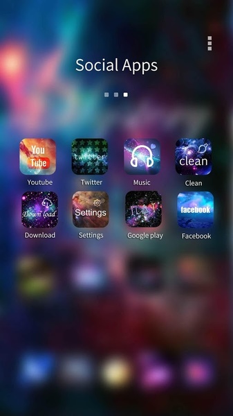 Mystery GOLauncher EX Theme - Preview 2
