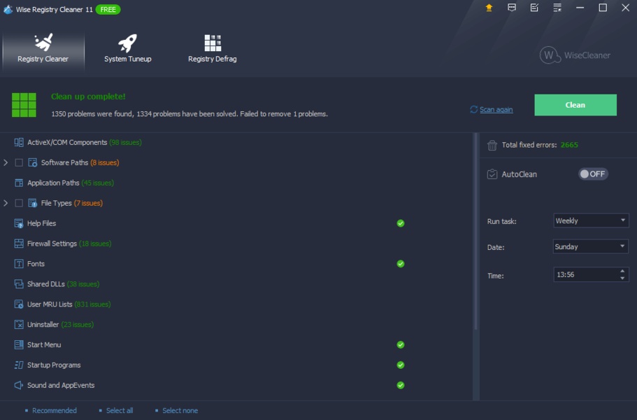 Wise Registry Cleaner for Windows - Download it from Uptodown for free