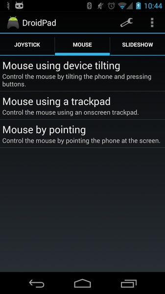 DroidPad - Preview 5