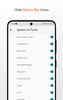 System UI Tuner - Hide Icons screenshot 3