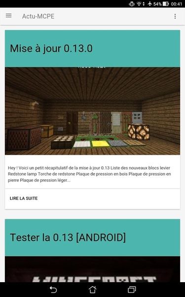 Actu-MCPE - Preview 2