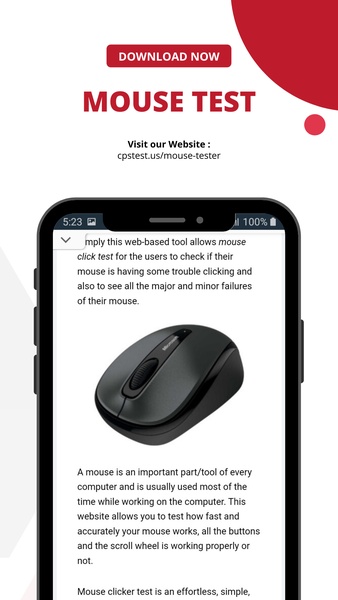 Mouse Tester for Android - Download the APK from Uptodown