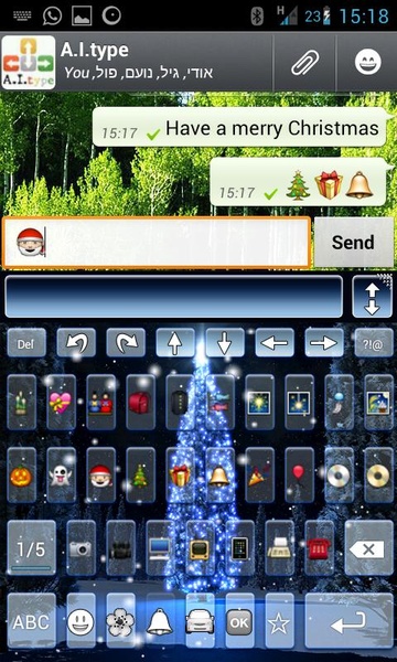 A.I.type Christmas 2012 Theme - Preview 1