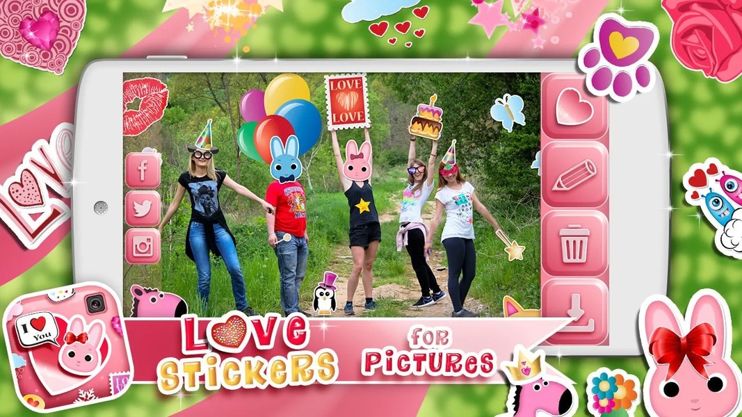 Love Stickers for Pictures - Preview 2