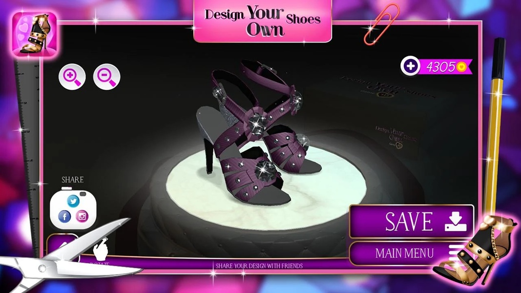 Design Your Own Shoes Game 3D - Preview 3