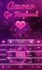 Amour Go Keyboard Theme screenshot 2