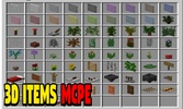 3D Items Addon for Minecraft P screenshot 1