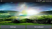 Nature Live Wallpaper Meteors screenshot 3