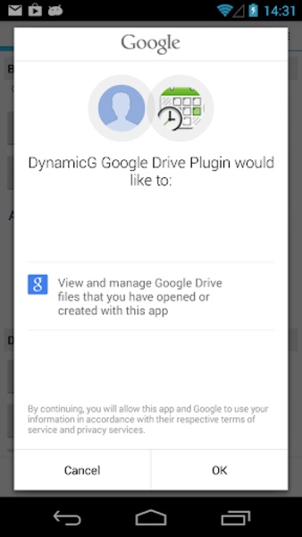 DynamicG Google Drive Plugin - Preview 2