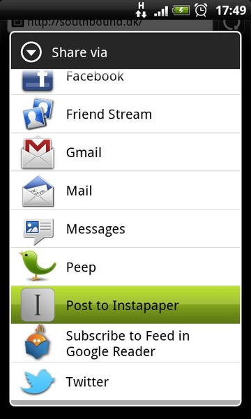 Read Later for Instapaper - Preview 1