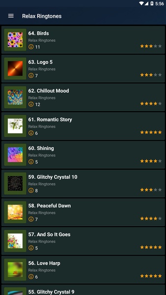 Relax Ringtones - Preview 7