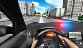 Police Driving In Car screenshot 2