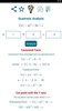 Quadratic Analysis screenshot 5