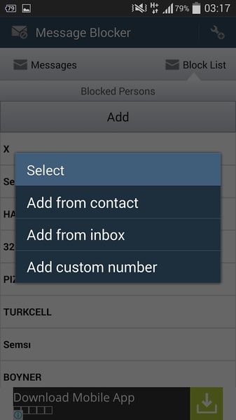 Message & Call Blocker - Preview 7