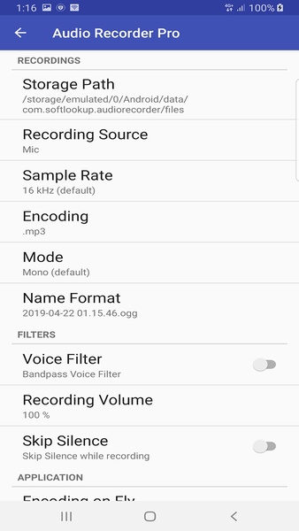 Audio Recorder Pro - Preview 2