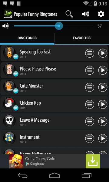 Popular Funny Ringtones - Preview 3