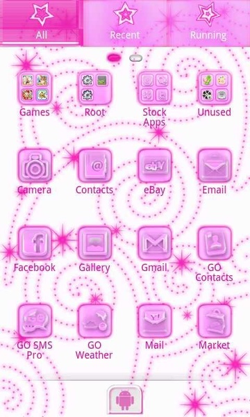 Pink Chill GO Launcher EX - Preview 3