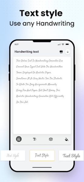 Text to Handwriting 1.1.11 UI shots 10