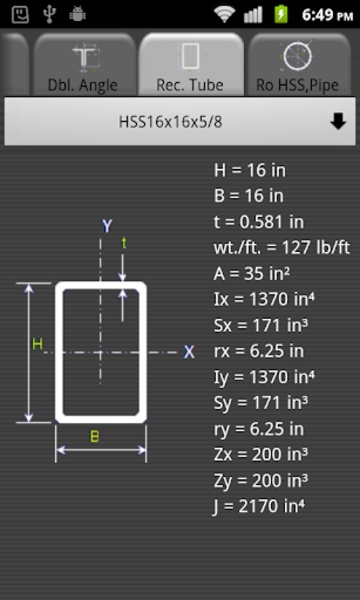 AISC Steel Table - Preview 3