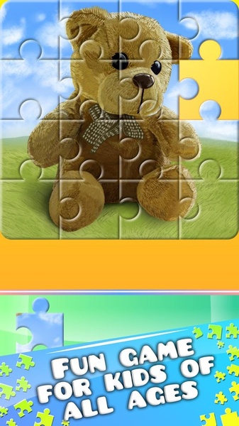 Game Xếp hình cún con - Baby Bear Jigsaw