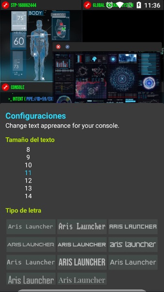 Aris Launcher - Preview 2