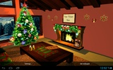 3D Christmas Fireplace HD Free screenshot 2