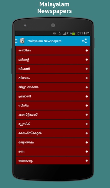 Malayalam Newspapers - Preview 2