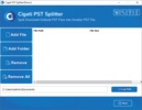 Cigati PST Splitter Tool screenshot 1