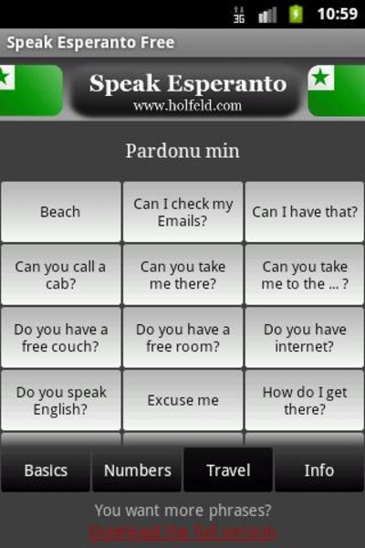 Speak Esperanto Free - Preview 3