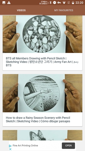 Pencil Sketch Video - learn to draw step by step - Preview 1