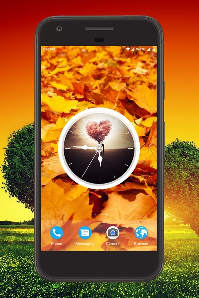 Love Tree Clock Live Wallpaper - Preview 1
