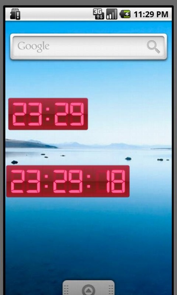 Digital Clock Red - Preview 3