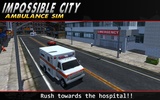 Impossible City Ambulance Sim screenshot 2