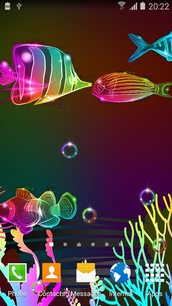 Neon Fish Live Wallpaper - Preview 7