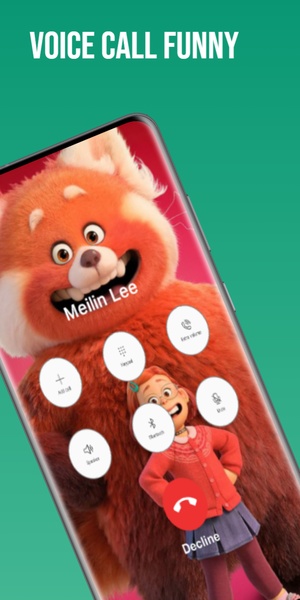 Turning Red Fake Video Call - Preview 1