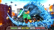 Monster City Destruction Games screenshot 7