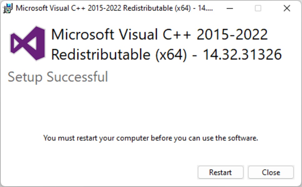 Microsoft visual studio c 2019 redistributable