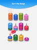 Color Sort 3D — Hoop Stack screenshot 2