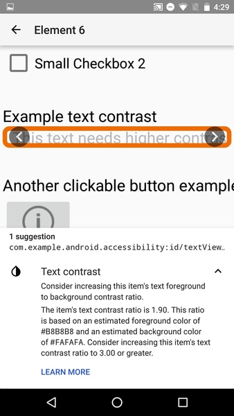 Accessibility Scanner - Preview 6