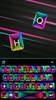 Laser Color Box 3D Theme screenshot 1