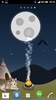 Moon and Fire Live Wallpaper screenshot 2