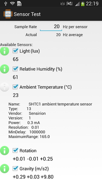 Sensor Test - Preview 1