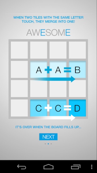 Words 2048 - Preview 2