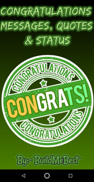 Congratulations Messages - Preview 1
