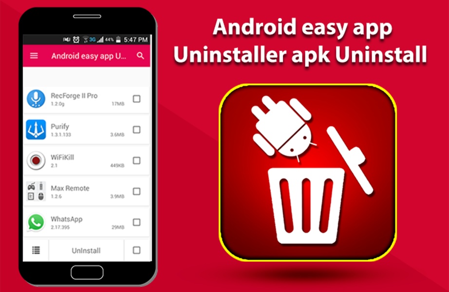 Android easy app Uninstaller apk Uninstall - Preview 6