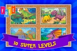Dinosaur Puzzle Free screenshot 5