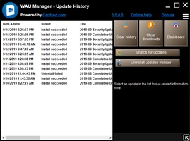 WAU Manager screenshot 1
