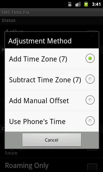 SMS Time Fix - Preview 2