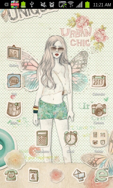 Urbanchic Collage Go Launcher EX - Preview 4