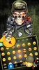 Skull Soldier Keyboard Theme screenshot 3